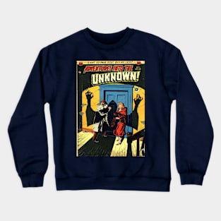 Haunted House Comic Cover Crewneck Sweatshirt